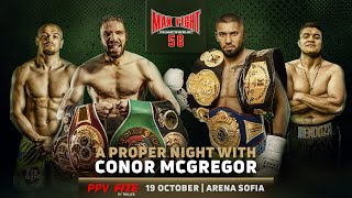 MAX FIGHT 56  Arena Sofia [upl. by Blasien]