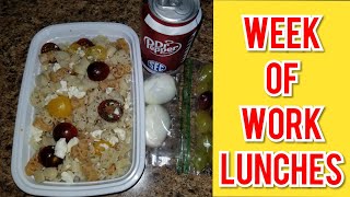 WORK LUNCHES  WHAT MY HUSBAND EATS FOR LUNCH [upl. by Trinidad292]