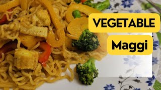 Vegetable Maggi Tasty and Easy to make Best Recipe  Instant amp Healthy in 2 mint maggirecipe [upl. by Nnil214]