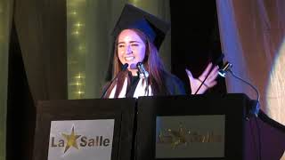 EL MEJOR DISCURSO DE GRADUACIÓN  Bachillerato 2019 [upl. by Natica]