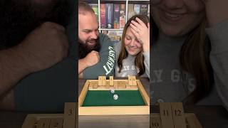 SO CLOSE Come Play Shut The Box With Us boardgames couple fun [upl. by Aeiram64]