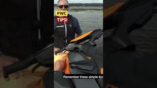 Personal Watercraft  PWC Safety Tipsboatingsafety pwc [upl. by Aipmylo958]