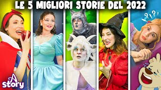 LE 5 MIGLIORI STORIE DEL 2022  Storie per Bambini Italiano  A Story Italian [upl. by Rimola376]