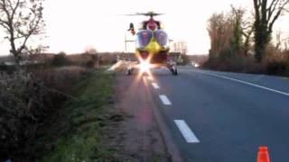 Amailloux  trois enfants grièvement blessés dans une collis [upl. by Netsrak519]