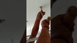 Fan fastener how to fan fastener installation fan fastener fitting for ceiling fan yt short [upl. by High]