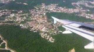 Aterrizaje en Huatulco Interjet A320 [upl. by Llehcear]