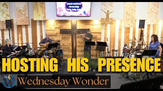 HOSTING HIS PRESENCE  Wednesday Wonder  Carl Leads the Worship Tribe 10224 [upl. by Carew]