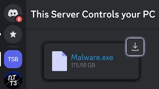 This Discord Server Controls my PC with Malware [upl. by Ennaeirrac]