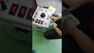 AC Hipot test 11 kV busbar [upl. by Chrystal]