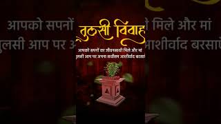 Tulsi Vivah Mavani Mantra short [upl. by Adnilre]