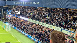 LOUD Crystal Palace Fans vs QPR Home Fans [upl. by Cerellia335]