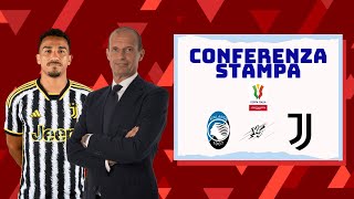 Conferenza stampa Allegri amp Danilo  Finale di Coppa Italia [upl. by Anahcar]