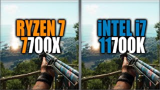 7700X vs 11700K Benchmarks  15 Tests  Tested 15 Games and Applications [upl. by Kehoe495]