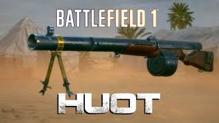 Battlefield 1  Huot automatic low weight [upl. by Idnic41]