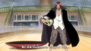 Shanks vs Whitebeard Clash HD [upl. by Tumer]