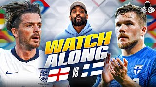 England vs Finland LIVE  UEFA Nations League Watch Along and Highlights with RANTS [upl. by Etiam]