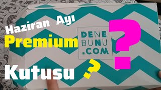 Haziran Ayı Denebunu premium kutusu ❓ [upl. by Doig]