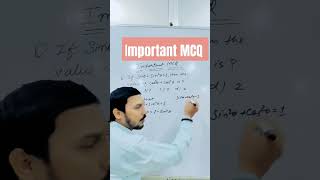 Important MCQ for class 10 board 2025 ll Trigonometry ll mcq ytshorts PradeepTutorials [upl. by Firooc380]