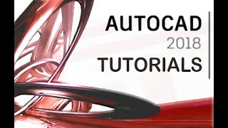 AutoCAD 2018  Tutorial for Beginners General Overview [upl. by Enenaj]