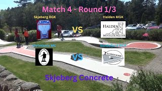 Norwegian Minigolf League 2024  Round 13  Match 4 [upl. by Trebo815]