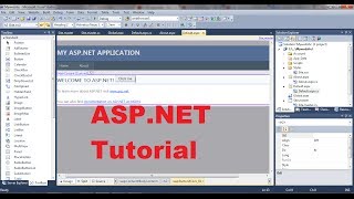 ASPNET Tutorial 1 Introduction and Creating Your First ASPNET Web Site [upl. by Alleen]