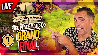 GRAND FINAL The Cartographers 15000 ageofempires2 live rts [upl. by Tavi]