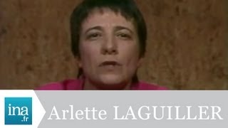 Arlette LAGUILLER campagne présidentielle 1988  Archive vidéo INA [upl. by Suoivatnod]