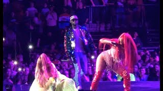 Nicki Minaj Stylo G Ms Banks Lisa Mercedez  Yu Zimme Remix Live  The O2 Arena London [upl. by Yht]