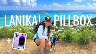 Hiking the Lanikai pillbox  shot using the new iphone 14 pro max [upl. by Peedsaj]