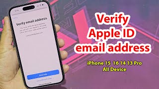 How to verify apple id email address [upl. by Garnette]