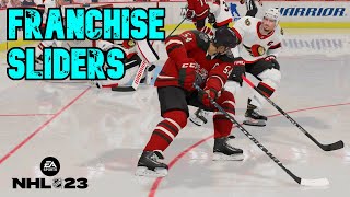 NHL 23 Franchise Mode Sliders [upl. by Teddi]