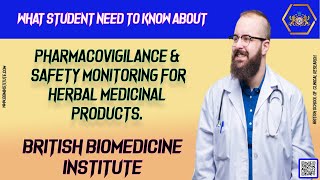 What Students Need To Know About Pharmacovigilance amp Safety Monitoring for Herbal Medicinal Product [upl. by Lupita]