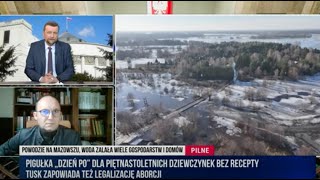 Pigułka dzień po’’ dla piętnastoletnich dziewczynek bez recepty  R Brzózka  Dzień z Republiką [upl. by Demahum286]