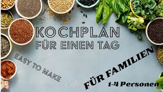 Familiengenuss Täglicher Essensplan für Groß und Klein hier für den 16112024 [upl. by Hamlen]