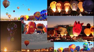 Full Day of Fiesta at the 2024 Albuquerque International Balloon Fiesta Timelapse [upl. by Uzzial]