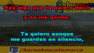 Alejandro Lerner Hay algo que te quiero decir karaoke PRODUCCIONES ROBERTO [upl. by Gehman]