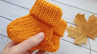 Crochet Baby Socks How to Crochet a Baby Socks Crochet pattern 03 36 612 months Crochet [upl. by Manuela]