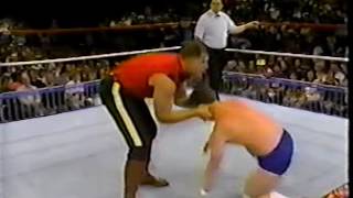 RCS Exclusive the Mountie vs Jobber Test Clip Superstars Feb 8 1992 [upl. by Reffotsirhc451]