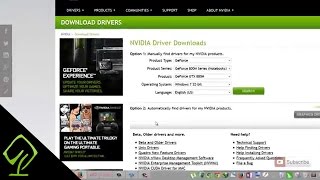 How to Download Latest Nvidia Drivers for Windows 7 8 81 and 10 [upl. by Nanek]