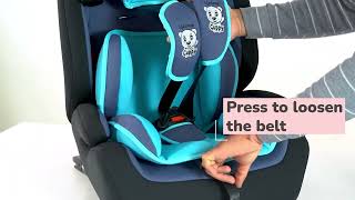 Lifelong ISOFIX Car Seat for Baby amp Kids 9 Months to 12 Years [upl. by Freddie]