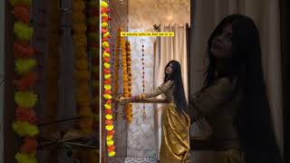 Saree Hack ✅ youtubeshorts saree sareedraping howto [upl. by Darcy2]