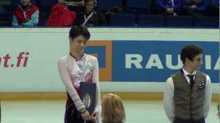 Finlandia Trophy 2012 Mens Medal Ceremony [upl. by Kancler]