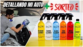 PRIMERA LIMPIEZA COMPLETA A MI AUTO  RIFA DE KITS DE DETALLADO AUTOMOTRIZ [upl. by Oj805]