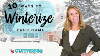 10 Easy Ways to Winterize Your Home ❄️🏠⛄️ [upl. by Mulcahy841]