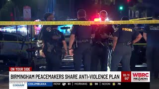 Birmingham peacemakers share antiviolence plan [upl. by Rudwik]