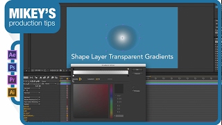 After Effect Quick Tip shape layer transparency gradients [upl. by Marthena]