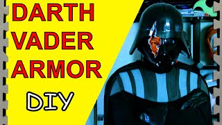 How To Make Darth Vader Armor DIY [upl. by Ahsekyw]