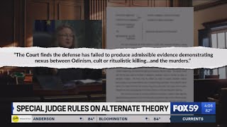 Judge rules on admissibility of defense’s alternative theories in Delphi murders [upl. by Sharman]