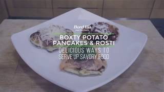 Potato Party Snacks Boxty Rosti amp Potato Pancakes [upl. by Ilocin]