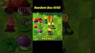 PVZ 1 Fusion Challenge 6 Plant Boxes vs 6 Zombie Boxespvz plantsvszombies pvzchallenge [upl. by Moyra]